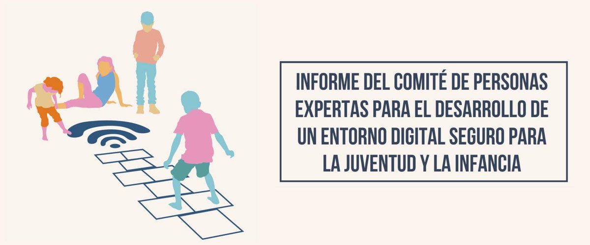 El informe de expertos sobre la protección de los menores en el entorno digital ha sido elevado al Consejo de Ministros, culminando casi nueve meses de trabajo del Comité de Personas Expertas, presidido por Ana Caballero, vicepresidenta de la AETD
digitalforeurope.eu/los-expertos-e…