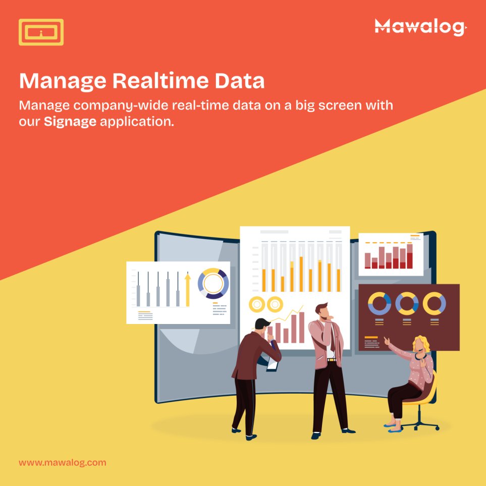 mawalogone's tweet image. Bring Your Company’s Real-Time Data to Life on the Big Screen with Smart Signage

For More Details, visit here: mawalog.com/signage

#RealTimeData #DataManagement #lentera #mawalogone #mawalog #Gate #Dock #Signage