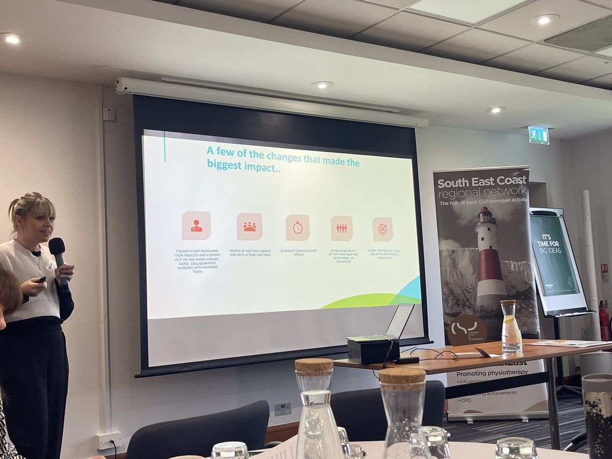 South East Physio (@cspsoutheast) on Twitter photo We have <a href="/SteffiBailey/">Steffi Bailey</a> discussing a great Rehabilitation Service Transformation 😊
‘Are we doing better things’
#MyLocalCSP We have <a href="/SteffiBailey/">Steffi Bailey</a> discussing a great Rehabilitation Service Transformation 😊
‘Are we doing better things’
#MyLocalCSP