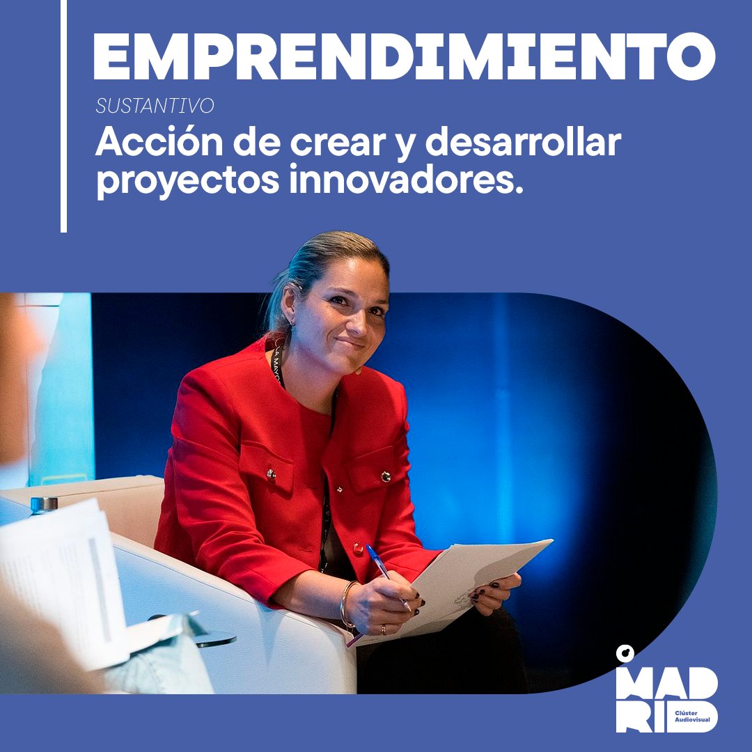 Clúster Audiovisual de Madrid (@clusterav_mad) on Twitter photo 💡 Emprendimiento es el motor que impulsa nuevas ideas. En el Clúster Audiovisual de Madrid, apoyamos a quienes se atreven a innovar, a crear, a reinventar. Porque cada proyecto nace de una chispa que puede cambiarlo todo. 💡 Emprendimiento es el motor que impulsa nuevas ideas. En el Clúster Audiovisual de Madrid, apoyamos a quienes se atreven a innovar, a crear, a reinventar. Porque cada proyecto nace de una chispa que puede cambiarlo todo.