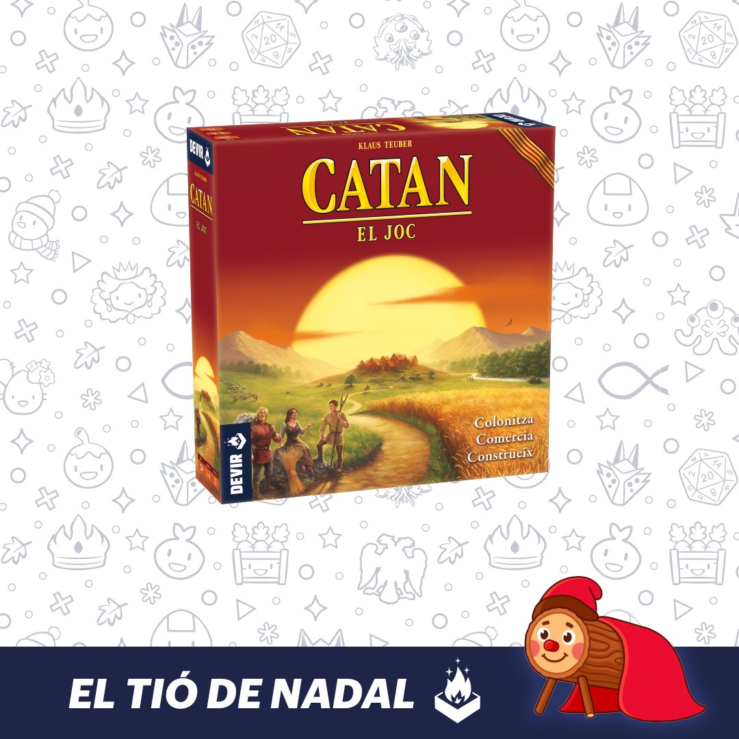 DevirCat's tweet image. 📢 Ahir el Tió va menjar catànies... I avui ha cagat un Catan! 
✅Doneu-li cors 🩵 perquè porti regals fins al 20 de desembre.
✅Cada RT que feu serà un cop de bastó.
✅Sortejarem el joc del dia entre tots els que piqueu al Tió i ens deixeu un comentari. Sort!