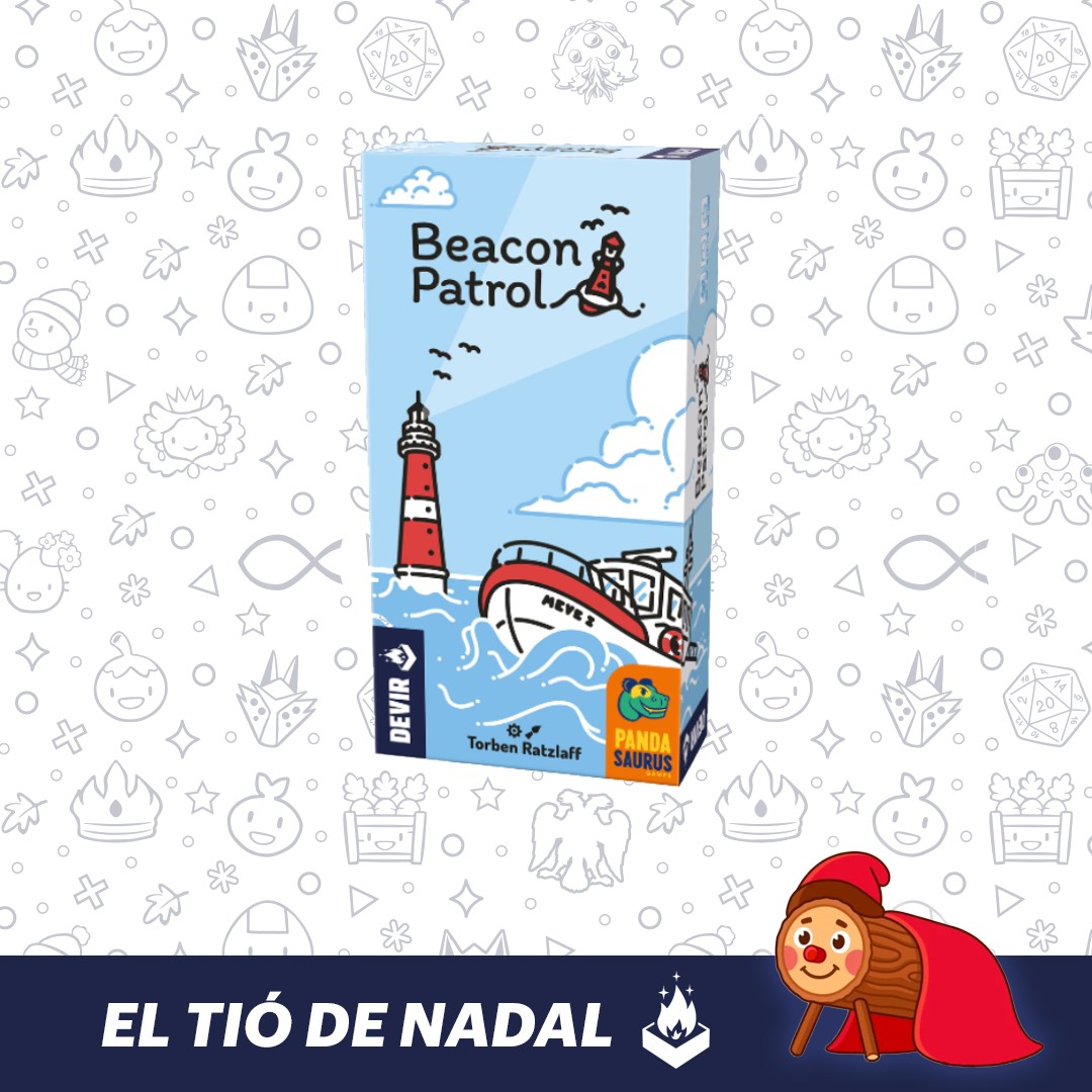 🎁 Qui li ha donat cansalada al Tió? Avui ha cagat un Beacon Patrol! 
✅Doneu-li cors 🩵 perquè porti regals fins al 20 de desembre.
✅Cada RT que feu serà un cop de bastó.
✅Sortejarem el joc del dia entre tots els que piqueu al Tió i ens deixeu un comentari. Sort!