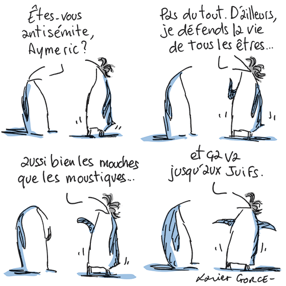 Xavier Gorce tweet media