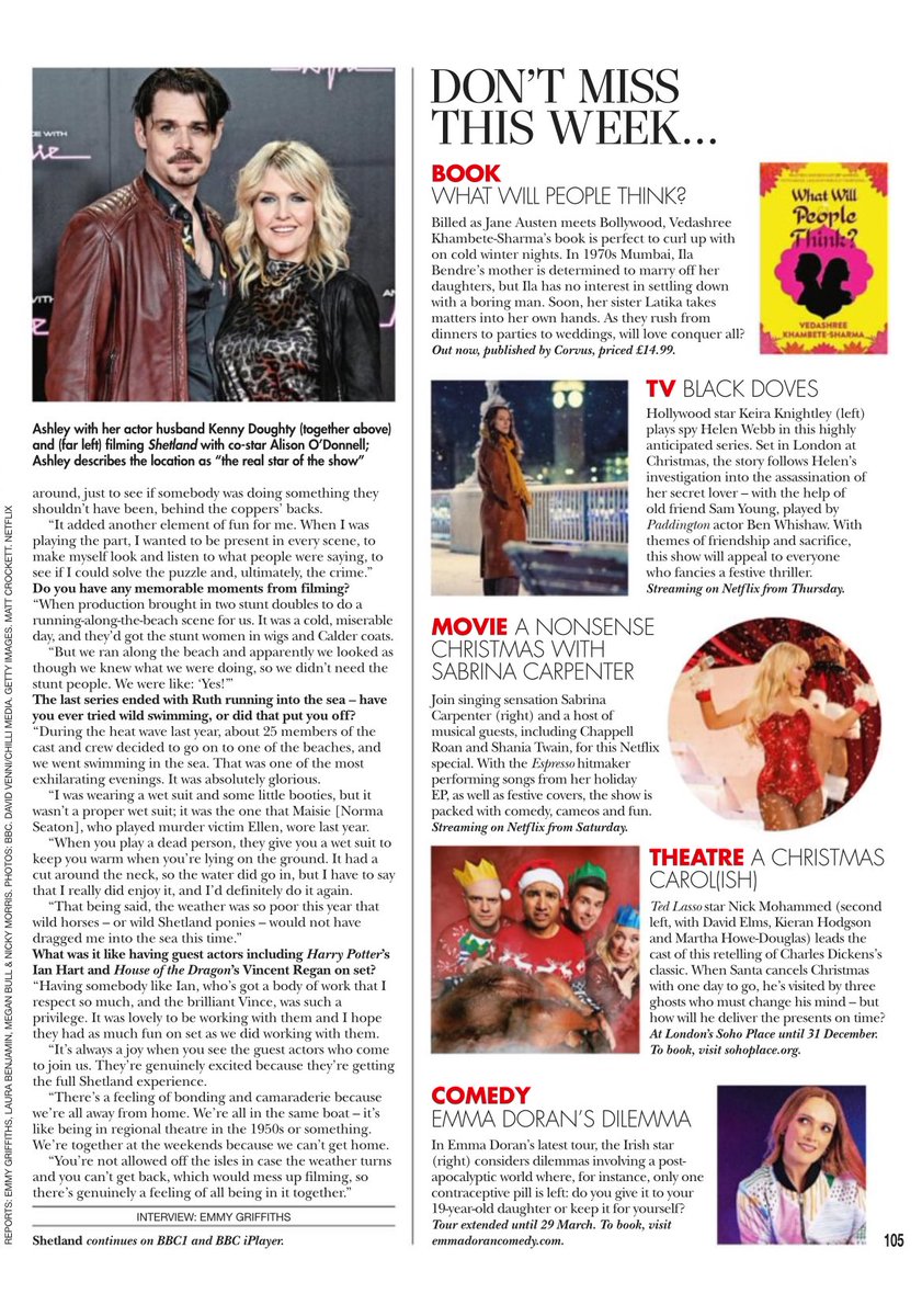 ‘Billed as Jane Austen meets Bollywood, Vedashree Khambete - Sharma’s book is perfect to curl up with on cold winter nights’ 💫
Review in <a href="/hellomag/">HELLO!</a> 
<a href="/theotherveda/">Vedashree Khambete-Sharma</a>