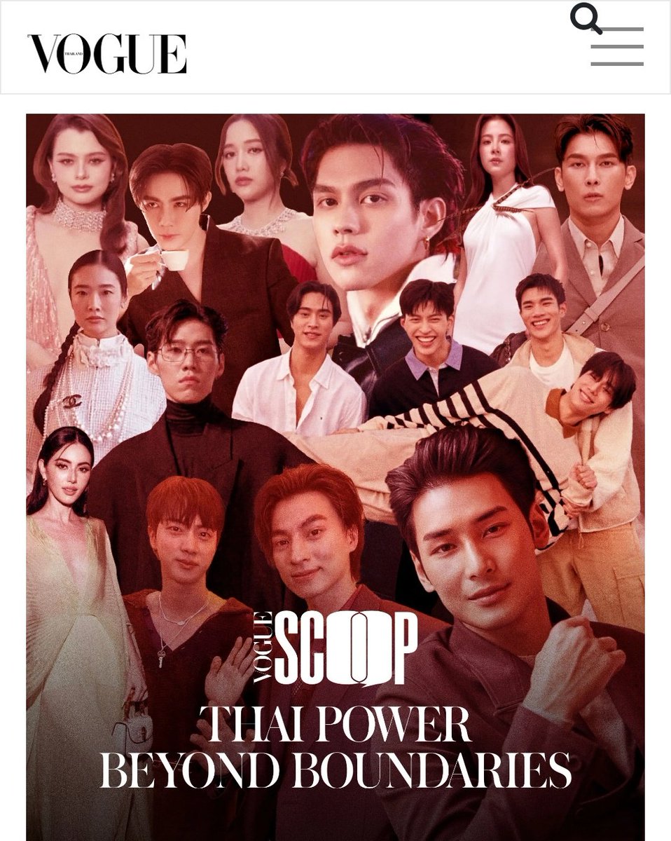BVC_Streaming's tweet photo. [ ARTICLES UPDATE ] - 04.12.24

VOGUE SCOOP | สรุปรวบทุกโมเมนต์สำคัญ THAI POWER 2024 เมื่อคนไทยทลายกำแพงไปอีกขั้น!

ARTICLE : Vogue Thailand
🔗 https://t.co/ScthdxQuaX

#VOGUESCOOP 
#ThaiPower
#bbrightvc https://t.co/UuSUaewEFu