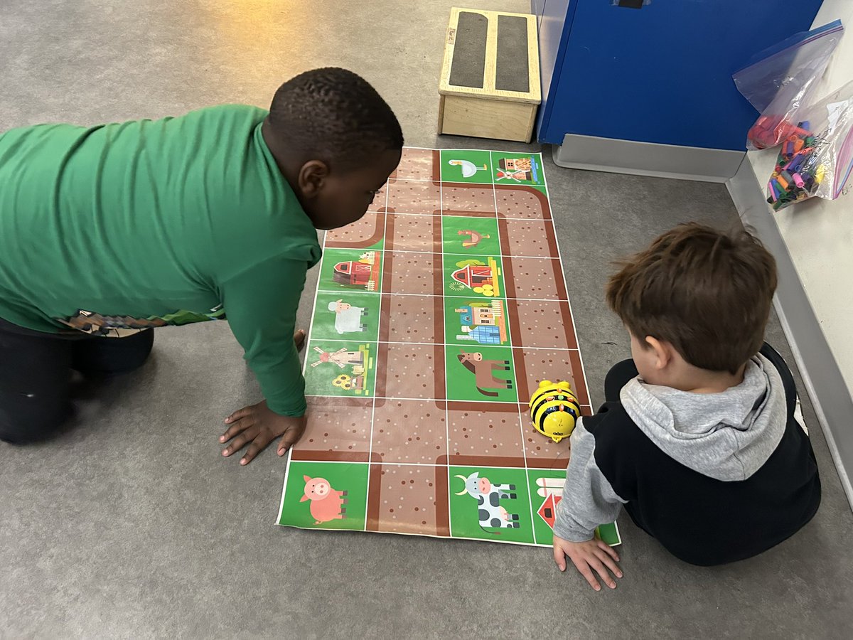 MissLEmmanuel's tweet image. Yesterday we had so much fun using the beebots! We are very excited to start learning how to code!🐝
•
@OttCatholicSB @SMYocsb #ocsbMath #ocsbCodes