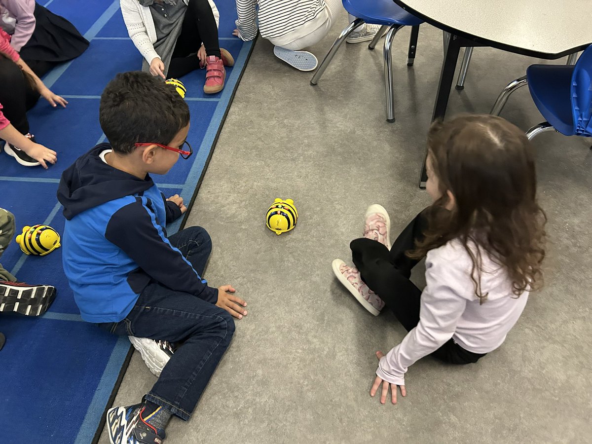 MissLEmmanuel's tweet image. Yesterday we had so much fun using the beebots! We are very excited to start learning how to code!🐝
•
@OttCatholicSB @SMYocsb #ocsbMath #ocsbCodes