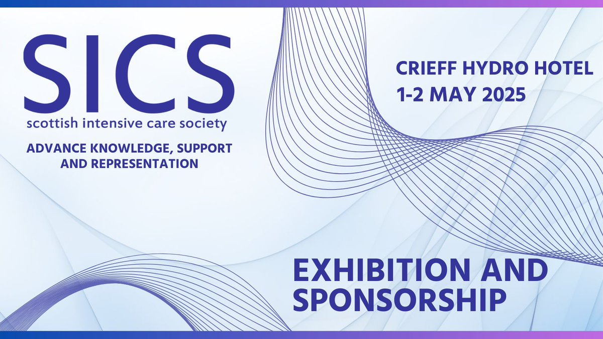 SICS (@sicsmembers) on Twitter photo If you would like to exhibit or sponsor SICS 2025, get in touch with us today by contacting catriona.rice@fitwise.co.uk or visiting ๐ buff.ly/40NDZdW
#IntensiveCare #SICS25 If you would like to exhibit or sponsor SICS 2025, get in touch with us today by contacting catriona.rice@fitwise.co.uk or visiting ๐ buff.ly/40NDZdW
#IntensiveCare #SICS25