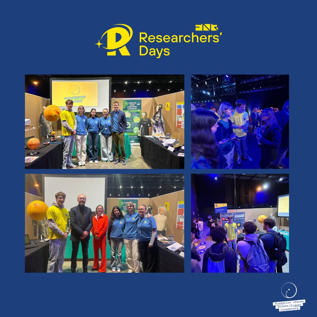 🌟 This past week, the FJSL had the privilege of participating in the Researchers' Days (Nov 28–30) at the Rockhal in Belval, organized by the FNR.

A huge thank you to everyone who joined us at the event and especially to the FNR Team for making this possible.