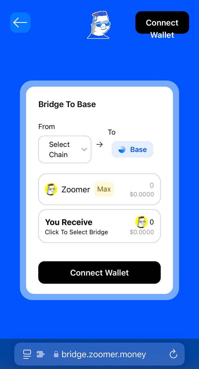 ZOOMER INTERN (π«,π§’) (@zoomerintern) on Twitter photo Iβm sure <a href="/jessepollak/">jesse.base.eth</a> will love this $ZOOMER thingβ¦ π
/BRIDGE_TO_BASE
/BRIDGE_TO_BASE
/BRIDGE_TO_BASE
<a href="/ZoomerCoin/">ZOOMER (π«,π§’)</a> | bridge.zoomer.money π Iβm sure <a href="/jessepollak/">jesse.base.eth</a> will love this $ZOOMER thingβ¦ π
/BRIDGE_TO_BASE
/BRIDGE_TO_BASE
/BRIDGE_TO_BASE
<a href="/ZoomerCoin/">ZOOMER (π«,π§’)</a> | bridge.zoomer.money π