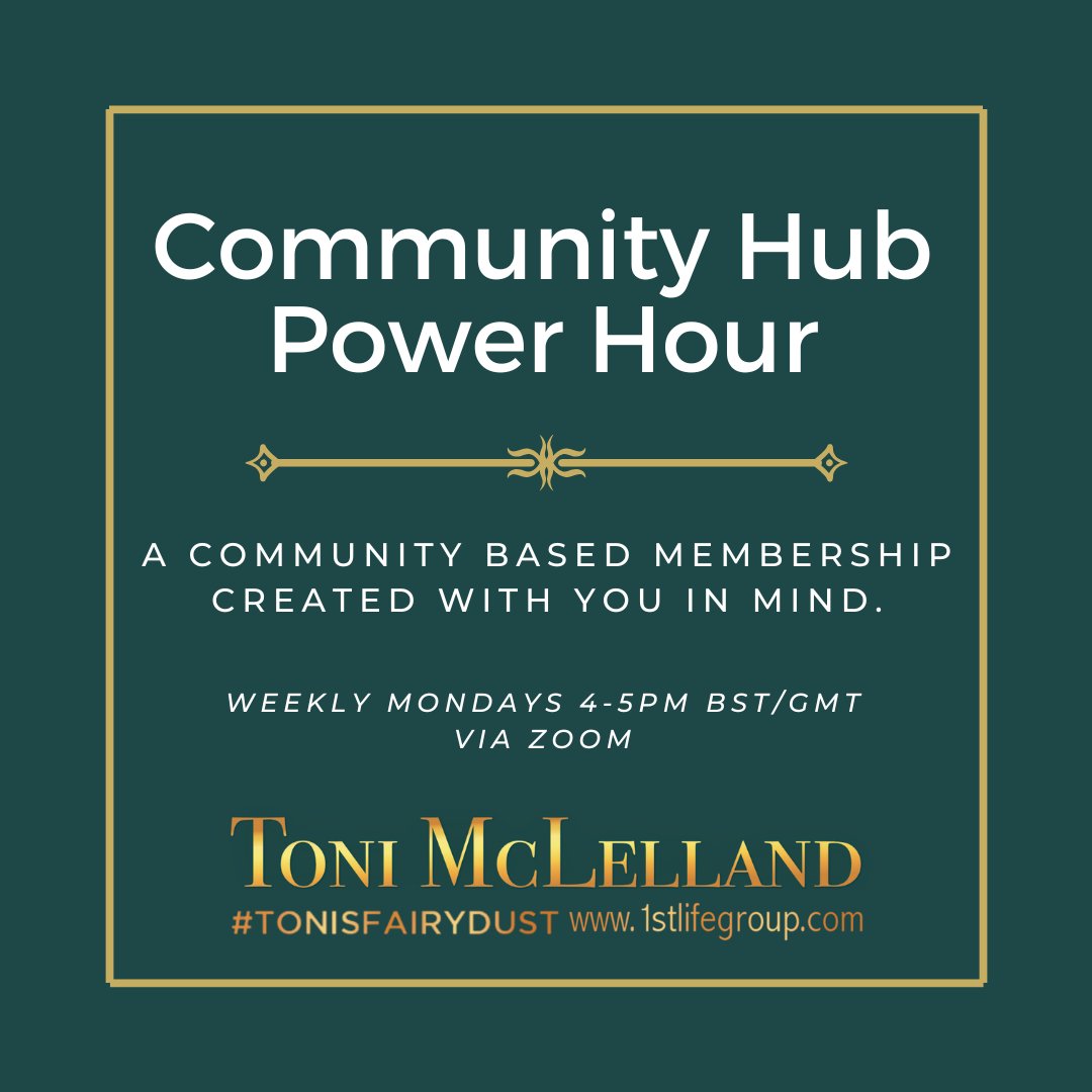 Ready to connect, grow, and thrive in a supportive community? 

Our Community Hub Power Hour Membership offers access to exclusive resources, inspiring events, and a network of like-minded individuals committed to personal and professional development.

Don't just follow your
