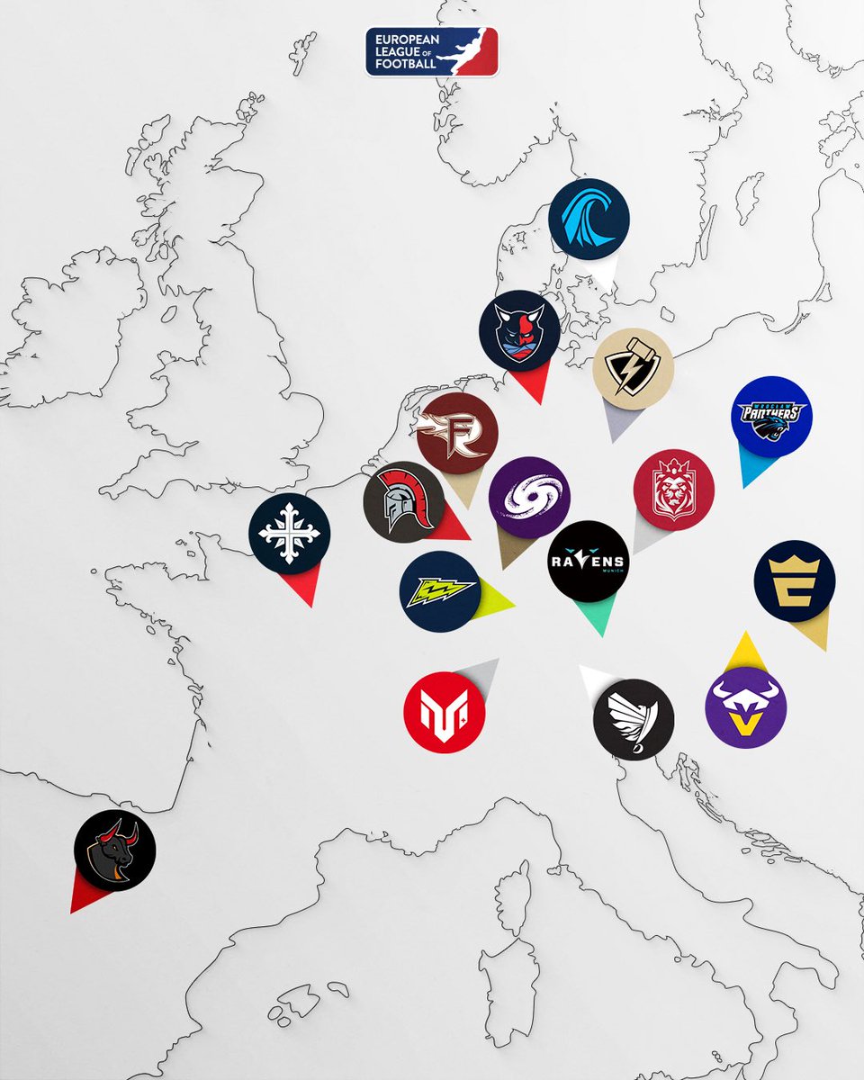 The 2025 field of participants has been Finalised.

The European League of Football will start the 2025 season with 16 teams from nine nations. Nordic Storm will join, the Milano Seamen will take a one-year break and return in 2026, and the Barcelona Dragons will leave the ELF.