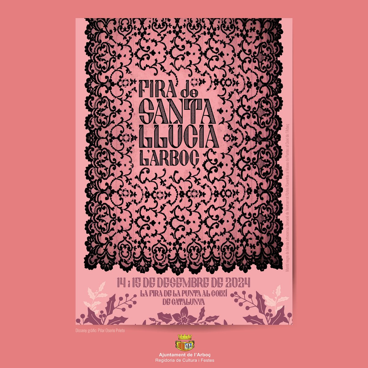 📣US PRESENTEM EN EXCLUSIVA LA PORTADA DE LA FIRA DE #SANTALLÚCIA 2024🎁🎄

👉El cap de setmana del 13, 14 i 15 de desembre l'Arboç tornarà a ser protagonista d'una nova edició d'aquesta fira nadalenca amb més de 800 anys d'història

#lArboç #AjuntamentlArboç #BaixPenedès #Nadal