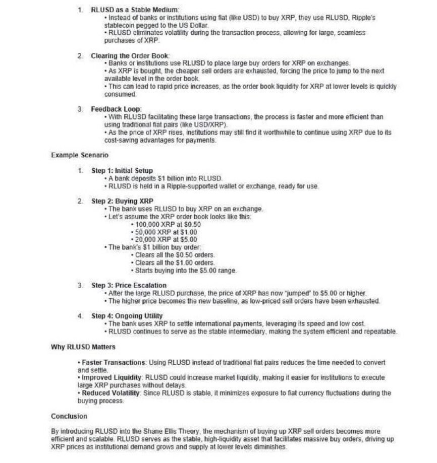 🚨: $RLUSD will Skyrocket $XRP Prices: A Game-Changer for the Crypto Market—You Have No Idea What XRP Can Do, Just Like USDT Did for BTC! 

$XRP 🚀🌖