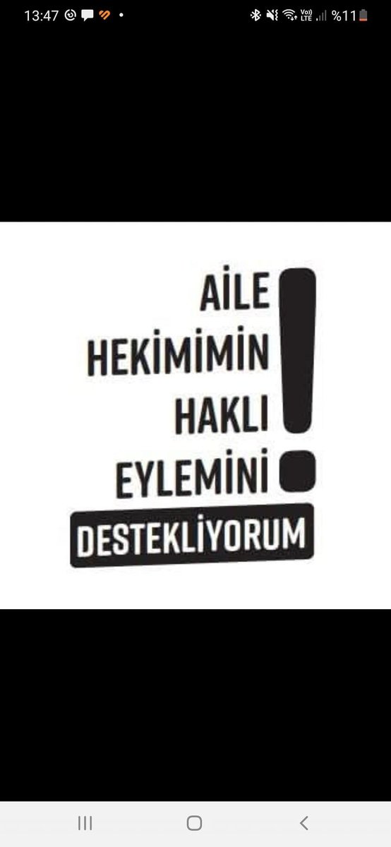 Aile hekimimlerimiz haklıdır. Mücadelelerini destekliyorum. #AileHekimleriİşBırakıyor #AileHekimleriniDestekliyorum