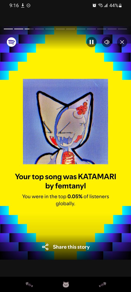 My spotify wrapped this year yippee!
