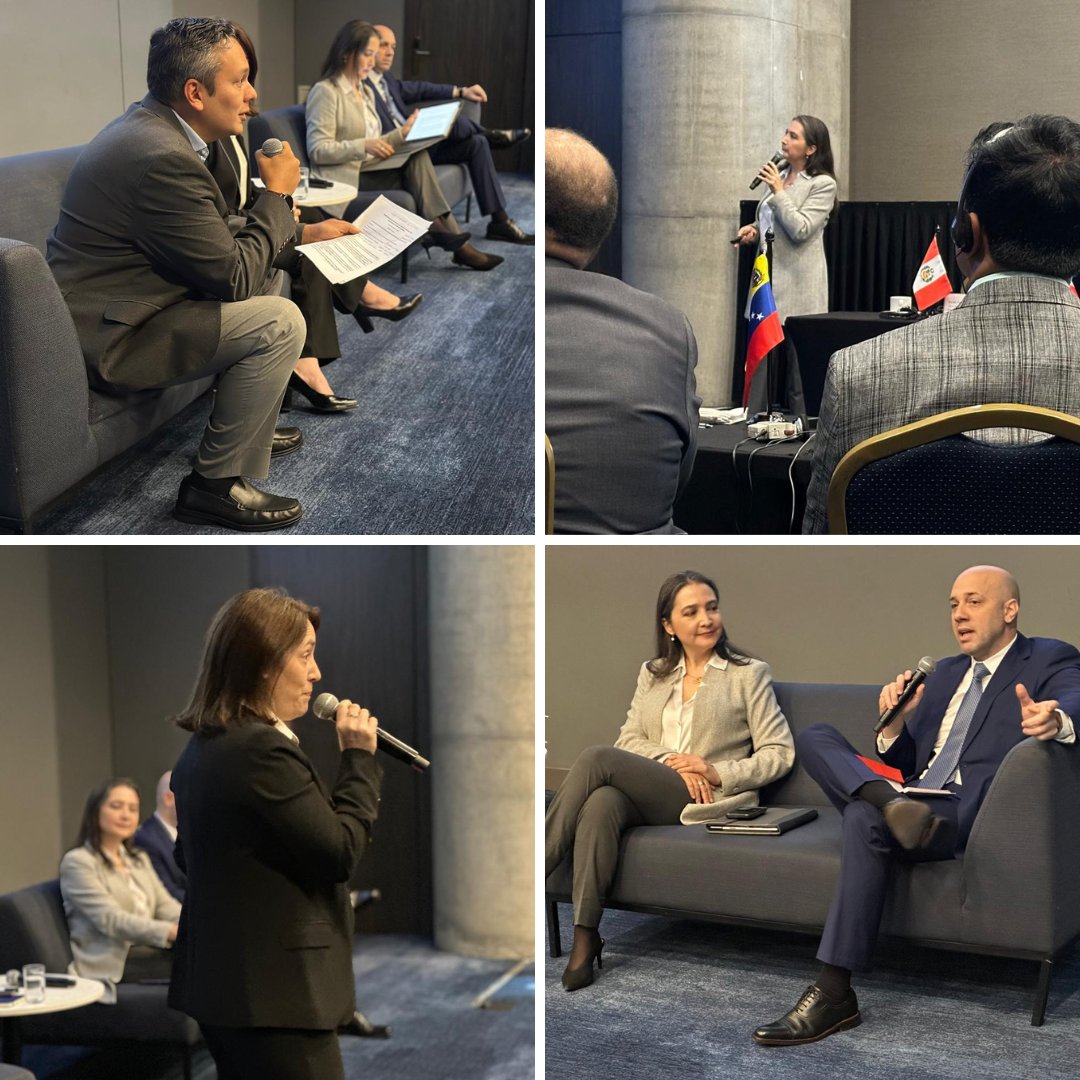 Iniciamos el segundo día del I Encuentro de Alto Nivel de la Red de Infraestructura y Transporte del Consenso de Brasilia en Bogotá con el panel Financiamiento y Mecanismos de Cooperación Internacional.

El panel contó con la participación de:

✅ Carolina Rueda, directora de