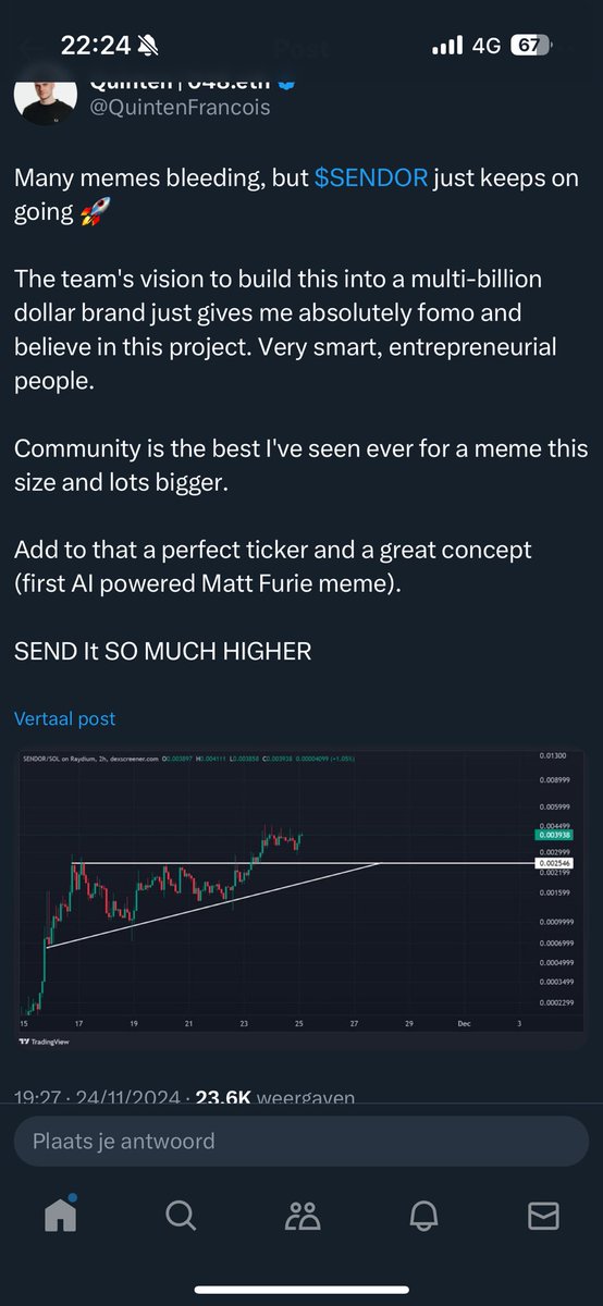 BEcryptoacademy's tweet photo. Thanks for the rug pull

@CryptoMichNL 

@QuintenFrancois 

You should be ashamed of yourself https://t.co/A0jFKVrKLE