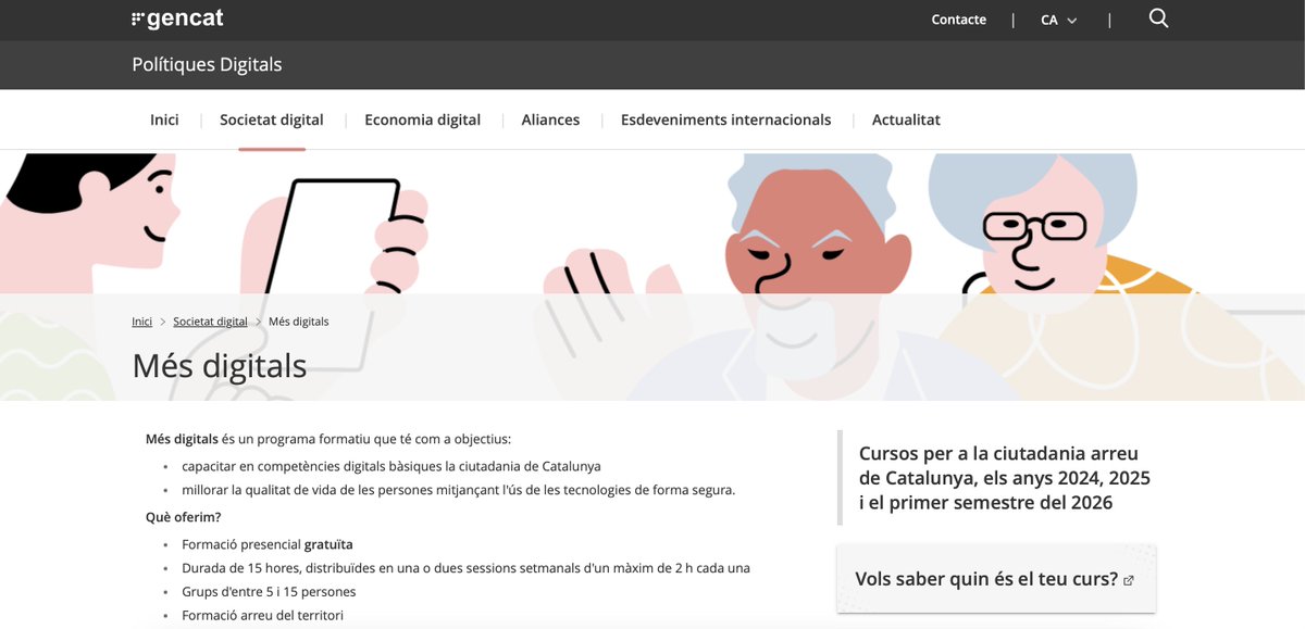 Edul@b Research Group (@edulabtic) on Twitter photo ⭐️Avui <a href="/montseguitert/">Montse Guitert</a> i <a href="/tromeu/">Teresa Romeu</a> (#Edulab, <a href="/UOCpsicoedu/">UOC PsicoEdu</a>, <a href="/UOCresearchhub/">UOC Research Hub</a>) han iniciat el curs de formació de formadors del programa #MésDigitals en el marc del Pla de Xoc Contra la Bretxa Digital (<a href="/actic_cat/">ACTIC</a>, <a href="/tic/">TIC Catalunya</a>, <a href="/gencat/">Generalitat de Catalunya</a>)
ℹ️👉: politiquesdigitals.gencat.cat/ca/ciutadania/…
#CompetènciesDigitals ⭐️Avui <a href="/montseguitert/">Montse Guitert</a> i <a href="/tromeu/">Teresa Romeu</a> (#Edulab, <a href="/UOCpsicoedu/">UOC PsicoEdu</a>, <a href="/UOCresearchhub/">UOC Research Hub</a>) han iniciat el curs de formació de formadors del programa #MésDigitals en el marc del Pla de Xoc Contra la Bretxa Digital (<a href="/actic_cat/">ACTIC</a>, <a href="/tic/">TIC Catalunya</a>, <a href="/gencat/">Generalitat de Catalunya</a>)
ℹ️👉: politiquesdigitals.gencat.cat/ca/ciutadania/…
#CompetènciesDigitals