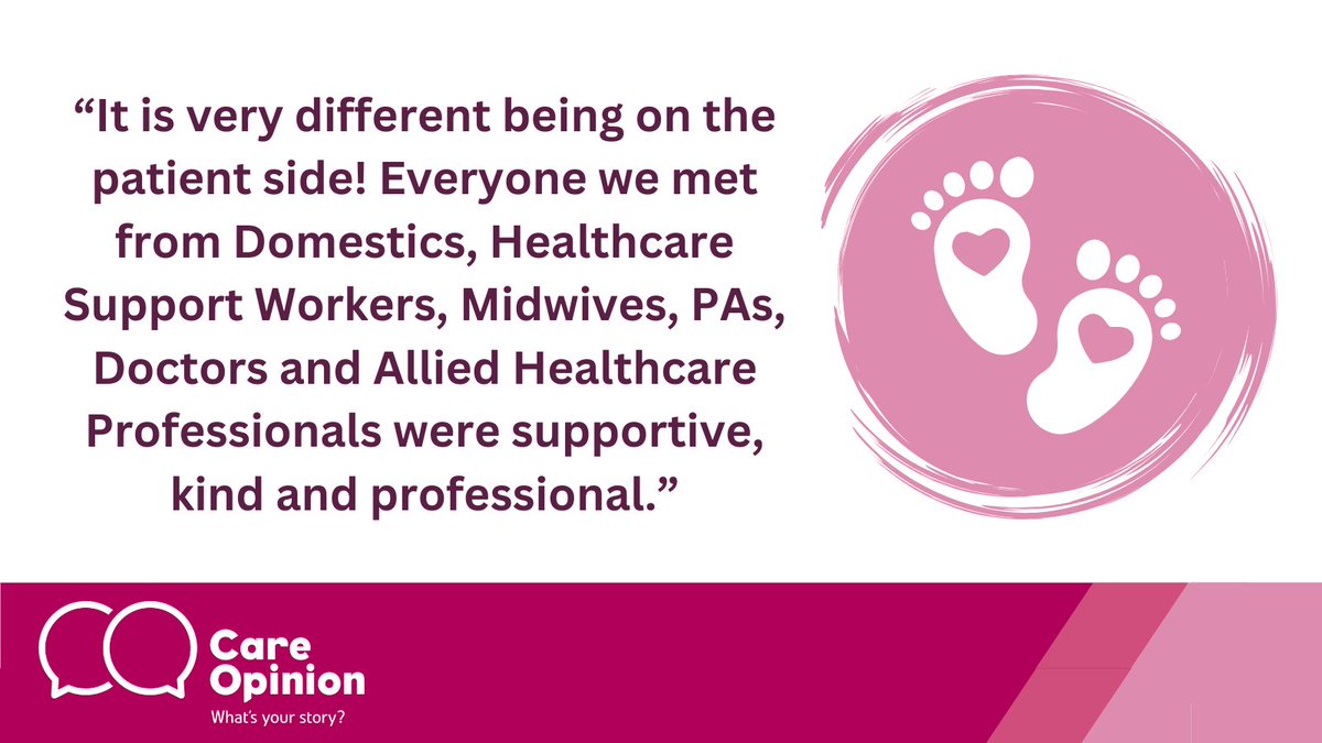 Care Opinion Scot (@careopinionscot) on Twitter photo After the birth of their daughter, this family wants to thank all of the team at Aberdeen Royal Infirmary for their attentive care, support & professionalism during their #maternity journey. <a href="/NHSGrampian/">NHS Grampian</a>
Read the full story here π
careopinion.org.uk/1294115 After the birth of their daughter, this family wants to thank all of the team at Aberdeen Royal Infirmary for their attentive care, support & professionalism during their #maternity journey. <a href="/NHSGrampian/">NHS Grampian</a>
Read the full story here π
careopinion.org.uk/1294115