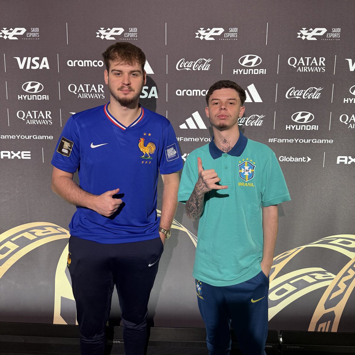 Two top players 🇫🇷🇧🇷
But only one nation can win 👀 #FeWCRL