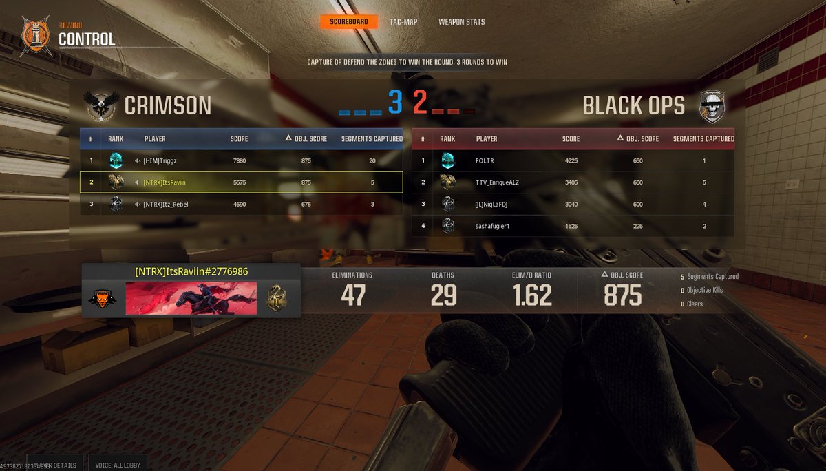 Random left after first round...
3v4 on ranked? Completed it 

<a href="/RebelLegend3/">Itz Rebel</a> <a href="/AlwaysTriggz/">Triggz</a> <a href="/NatrixUprising/">Natrix Uprising</a> 

#NatrixTakeover