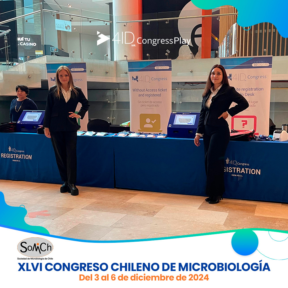 4ID SCIENCE (@4idscience) on Twitter photo ¡El XLVI Congreso Chileno de Microbiología está en pleno desarrollo! Y todo el equipo de 4ID Science está listo para dar la bienvenida cada día a este gran Congreso.
Accede al programa: play.4id.science/smc2024/
Más información: somich.cl/congreso2024
#SoMCh <a href="/_SoMiCh/">Sociedad de Microbiología de Chile</a> ¡El XLVI Congreso Chileno de Microbiología está en pleno desarrollo! Y todo el equipo de 4ID Science está listo para dar la bienvenida cada día a este gran Congreso.
Accede al programa: play.4id.science/smc2024/
Más información: somich.cl/congreso2024
#SoMCh <a href="/_SoMiCh/">Sociedad de Microbiología de Chile</a>