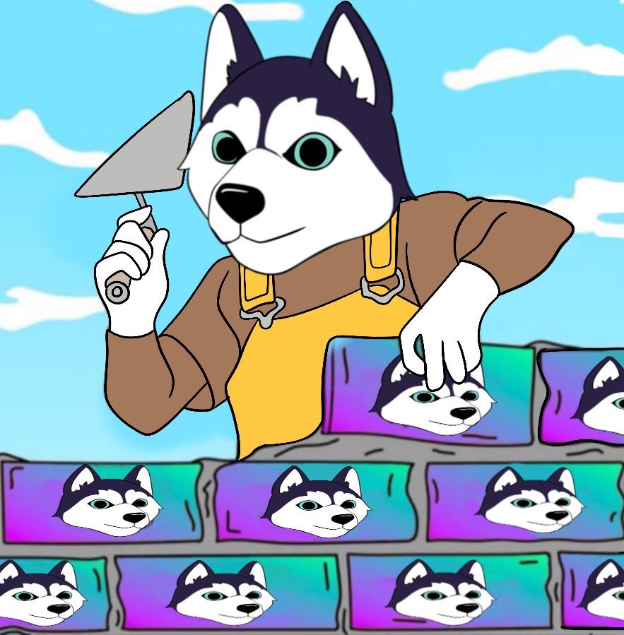 Layer by layer, brick by brick, $HINU is creating a fortress of gains! 🧱💎

#HuskyInu