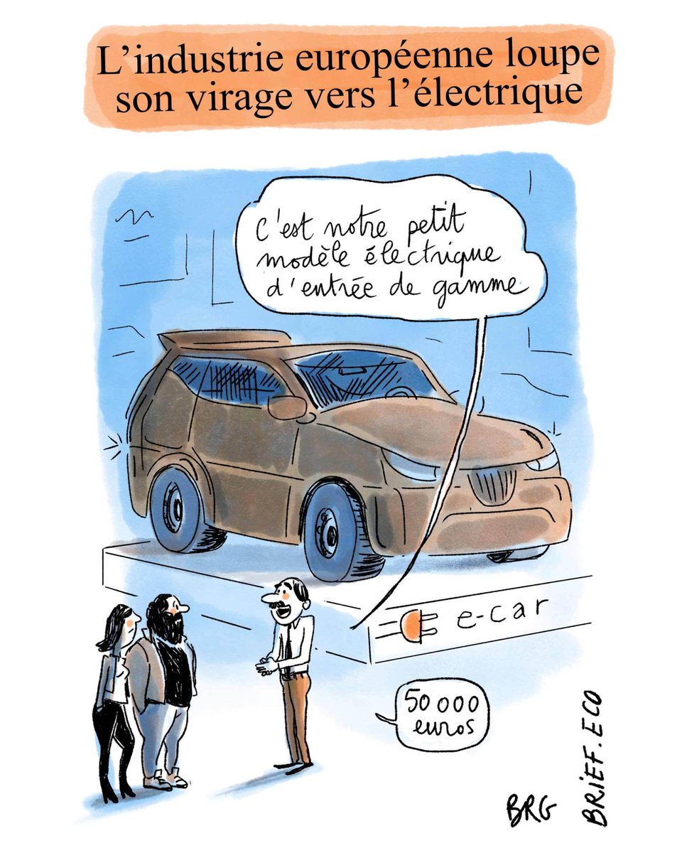 Cette semaine, l’annonce d’un plan social chez l’équipementier français Valeo nous a donné envie de nous pencher sur les difficultés rencontrées par l’industrie automobile européenne. Nous nous intéressons aussi à l’économie irlandaise.

🔗 Abonnés : brief.eco/a/