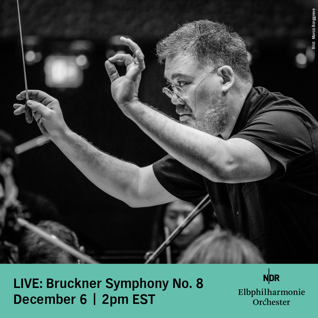 NDR <a href="/elbphilharmonie/">Elbphilharmonie</a> Orchestra has an illustrious history performing the music of Bruckner. I am thrilled to perform his Eighth Symphony, perhaps his most powerful and monumental, but also his most spiritual, this Friday.
Watch &gt;&gt; bit.ly/3CX9wQG