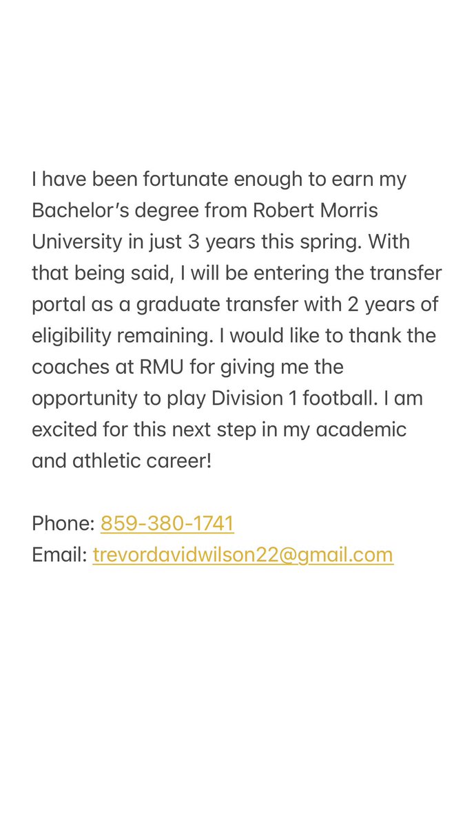 Trevor Wilson tweet media