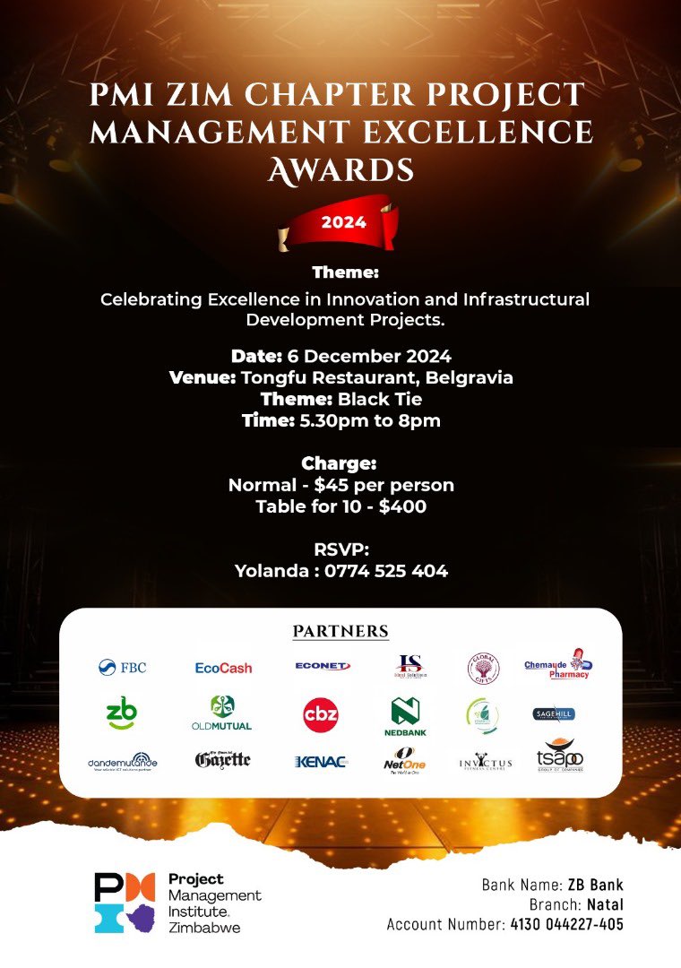 PMI ZIMBABWE CHAPTER tweet media