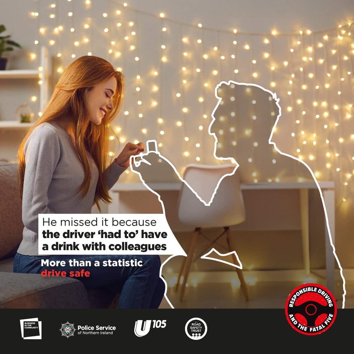 BITC NI (@bitcni) on Twitter photo More than 50 people have lost their lives already on our roads this year. We all need to take responsibility and drive better. Join our new campaign - Responsible Driving and the Fatal Five >> bitcni.org.uk/responsible-dr…
<a href="/rbx_policeni/">Police Service of Northern Ireland</a> @U105 <a href="/TheRSTrust/">The Road Safety Trust</a> #FatalFive More than 50 people have lost their lives already on our roads this year. We all need to take responsibility and drive better. Join our new campaign - Responsible Driving and the Fatal Five >> bitcni.org.uk/responsible-dr…
<a href="/rbx_policeni/">Police Service of Northern Ireland</a> @U105 <a href="/TheRSTrust/">The Road Safety Trust</a> #FatalFive