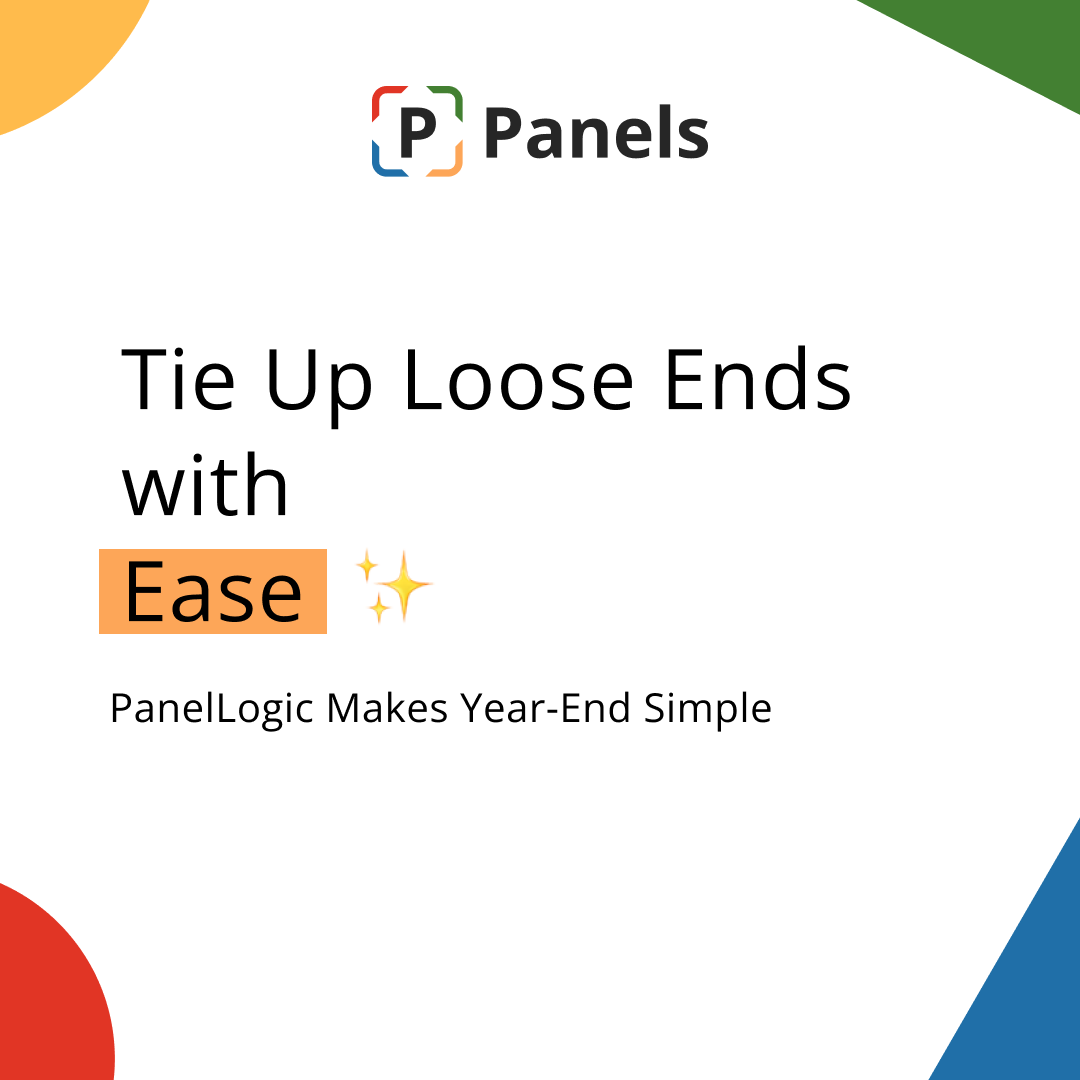 PanelLogic's tweet image. Planning your year-end wrap-up? PanelLogic’s comprehensive view lets you tie up loose ends with ease.

#YearEndWrapUp #PanelLogic