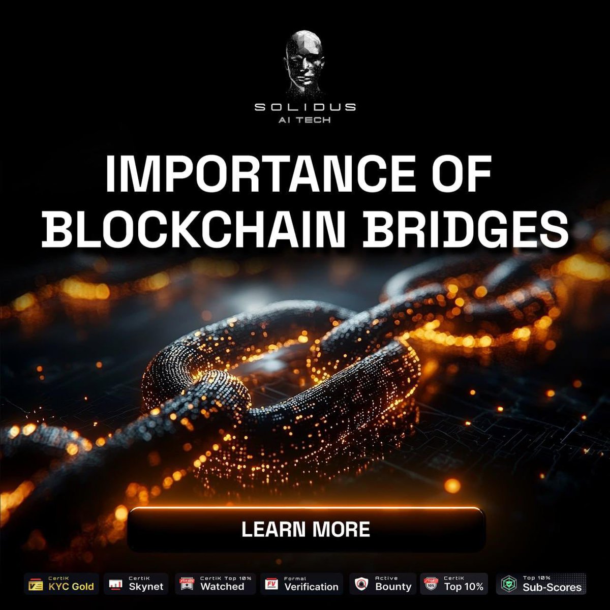 AITECHio's tweet photo. 💡 Importance of Blockchain Bridges!

In the rapidly evolving world of blockchain, connectivity is key to innovation. Blockchain bridges link networks, enabling smooth transfers of assets, data, and value. Here’s why they matter:

✨ User Accessibility
✨ Seamless Transfers
✨ Enhanced Collaboration
✨ Cross-Chain Opportunities