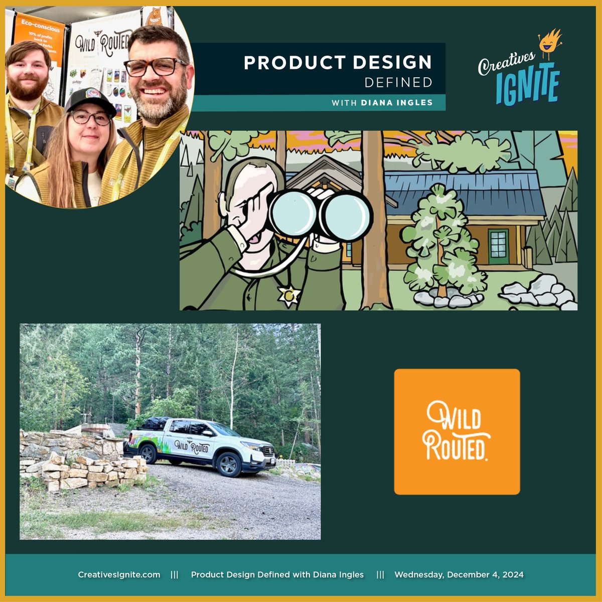 Diana (De) &amp; John Ingles have completely changed their model and are now focusing on wholesale in a niche market. 

Wednesday, December 4 at 7:30pm GMT / 2:30pm ET / 11:30am PT / 9:30am in Hawaii. Sign up here to get the link delivered to your inbox. creativesignite.com/signup