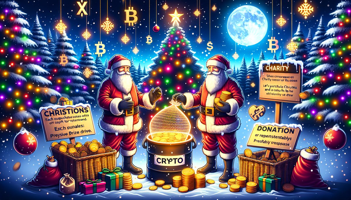 🎁🎅 This Christmas, unwrap the magic with badsantasol's $xmas! Every purchase enters YOU into an exclusive raffle 🌟 &amp; spreads cheer with donations to actnforchildren 💝✨ It’s crypto-meets-kindness ✨❄️ Don’t miss out! #Xmas #Crypto #BadSanta 🎄