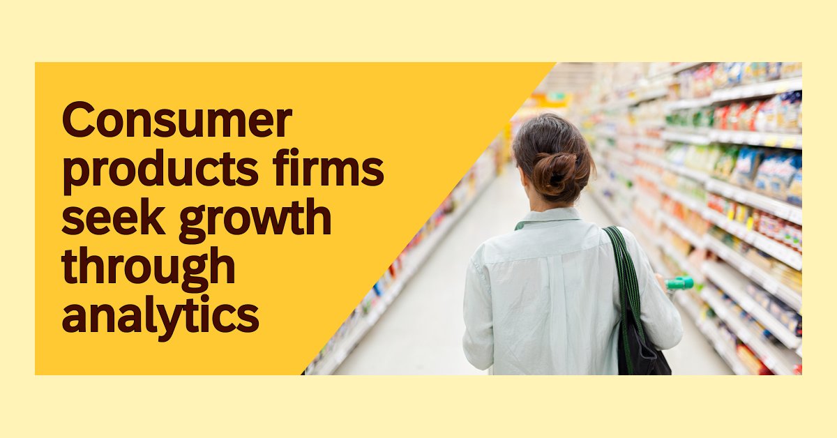 For over half of midsize consumer products businesses, data analytics tools are a key investment priority for meeting growth goals, according to SAP Insights research. Learn more. imsap.co/6019tCvNh