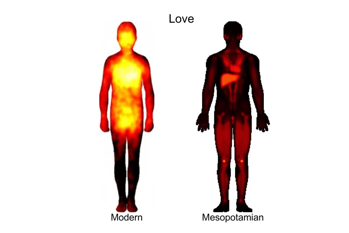 AaltoUniversity's tweet image. A research topic can be something as fascinating as how the ancient Mesopotamians experienced emotions in their bodies thousands of years ago!
In brief, the ancients felt happiness in the liver, anger in their feet and love in the liver, heart and knees.
bit.ly/4f3nSMO