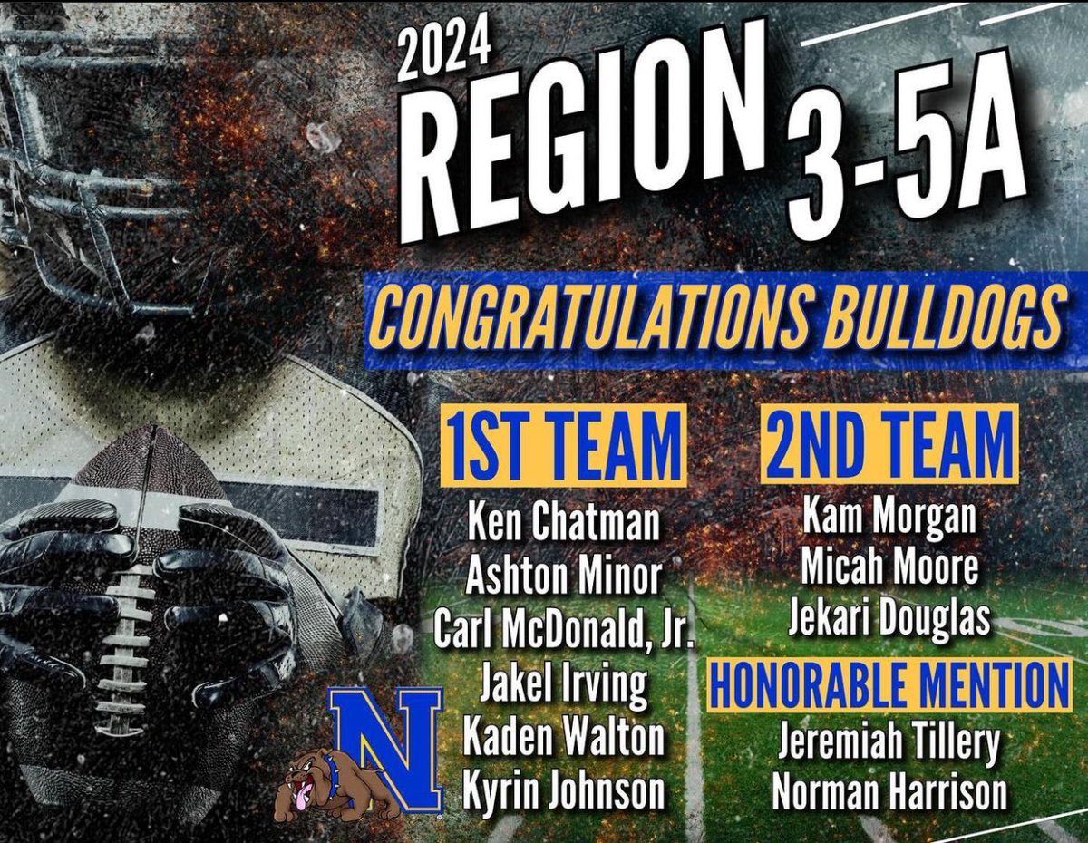 KenyanChatman's tweet photo. AGTG Blessed to make Region 3-5A 1st Team 🙏🏾 @Coach_Davis15 @SidFor6 @ColeRotenberry @CoachCampbell37 @__CoachSulli @CoachChavis__ @CoachFosselman @AlvinFosselman @ShedrickMckenz2 @Coach_Webster2 @stanhill_4 @KingWilk @CourtlandHays @KrisPeters06 @ShunBrown06 https://t.co/xhQMDNBXVJ