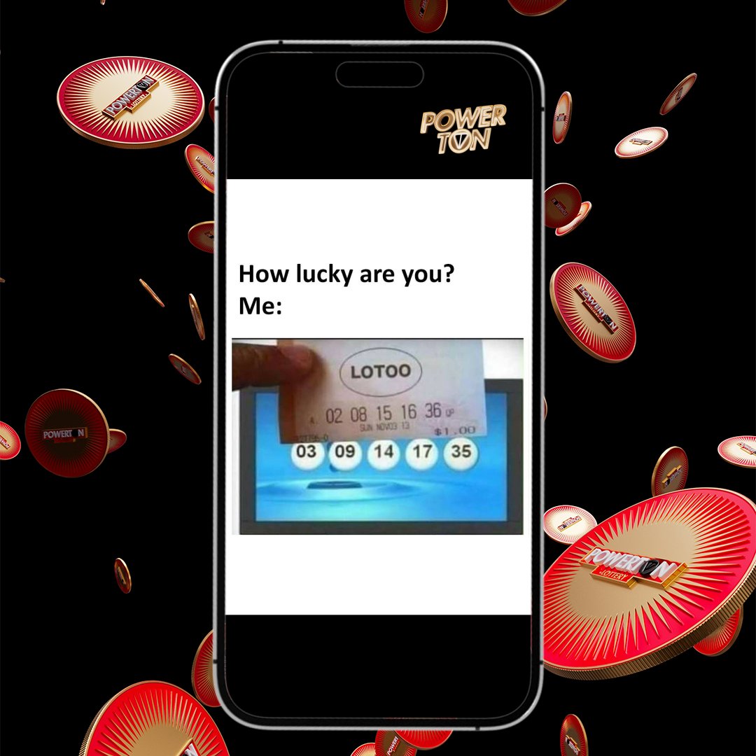 PowerTonNews's tweet photo. At PowerTON, we’ve upgraded luck to Version 2.0, where every ticket gives you a real shot at the jackpot! 🎟️

Join PowerTON: https://t.co/gI9wLQW3k6

#Web3Lottery https://t.co/5OjNzOxtIE