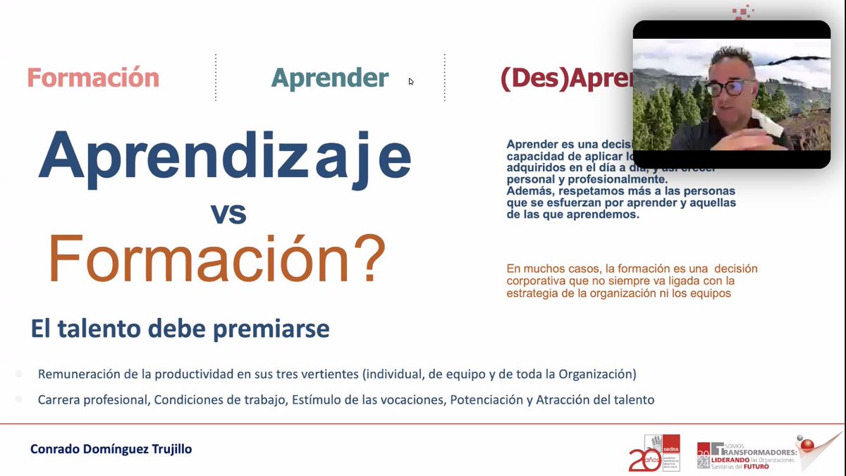 javigalvarez's tweet photo. “Esto va de personas y actitud, no de tipos de generaciones”
“Aprender es una decisión personal y esa es la clave” @cdomtru en el Curso de #Liderazgo Transformacional de @SEDISA_NET https://t.co/CBFRTyXsFJ