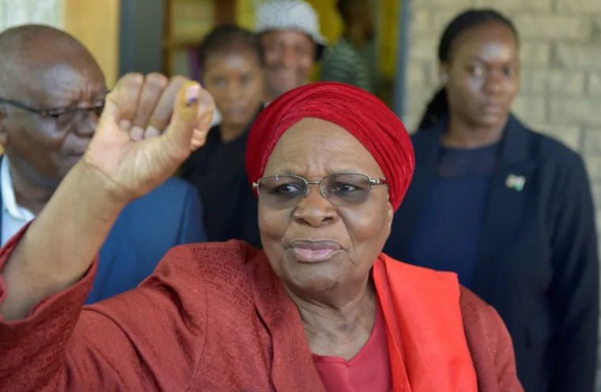 MakaneChristain's tweet photo. Congratulations and welcome on board madam president elect, Netumbo Nandi Ndaitwah of Namibia 🇳🇦. https://t.co/Ocyb7BUSpz