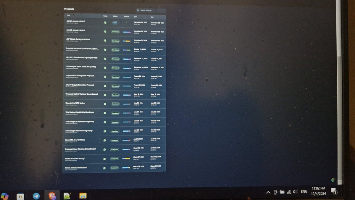 i love proposal J4J #3 jupuary vote 2..
LFJ JUPIVERSE send it 🫶