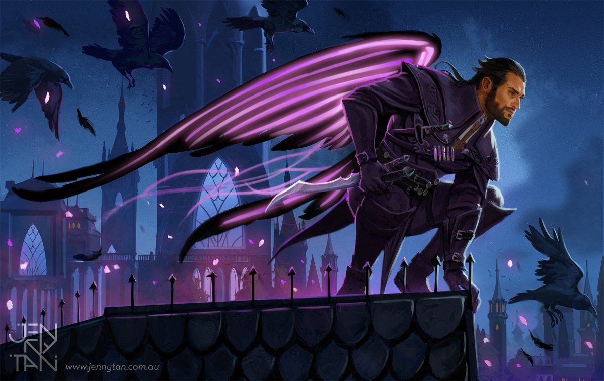 Demon of Vyrantium Lucanis for Dragon Age day~