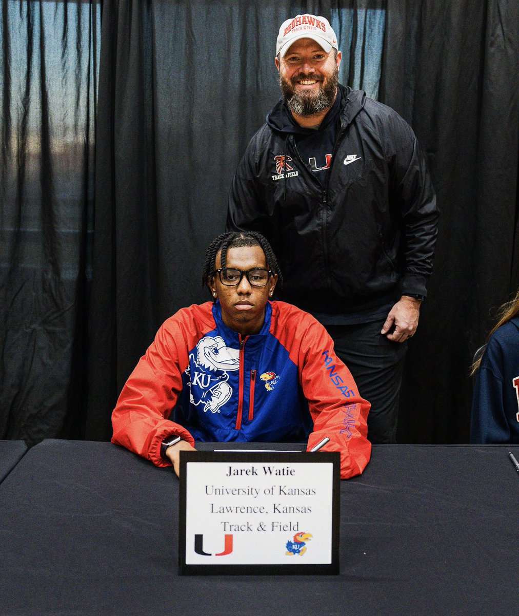 Signing with the University of Kansas is an incredible achievement for Jarek, and I couldn’t be more proud of this kid! Watching him grow and develop as an athlete while overcoming every obstacle in his path. Jarek is a true example of leading with faith and knowing that all
