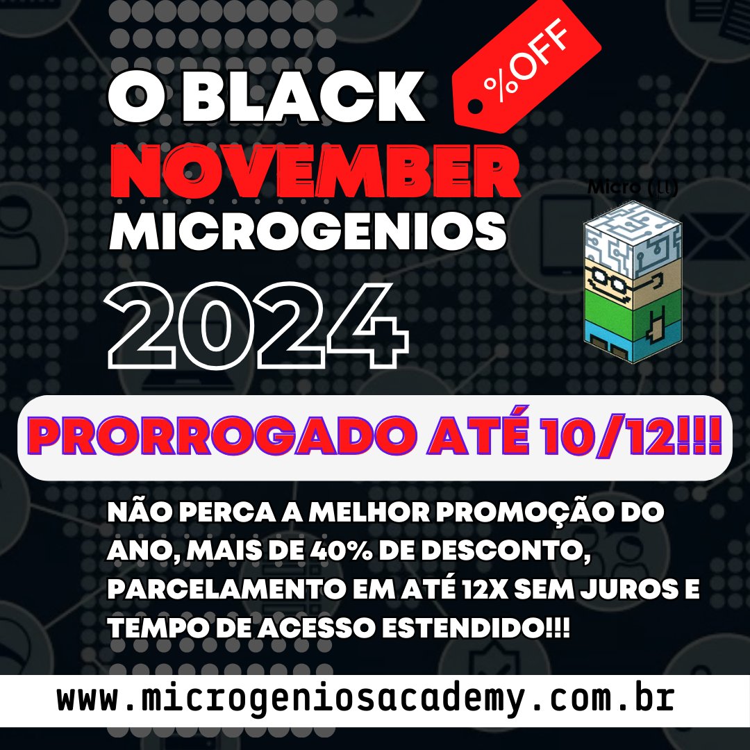 microgenios's tweet photo. Dica de Estudo do dia: Quais os benefícios de utilizar LoRa em seus projetos de Inernet das Coisas (IoT)?
Link para aproveitar: https://t.co/9DAffd5nev
#microgenios #MicrogeniosAcademy #microcontrolador #IoT #ESP32 #PIC #LoRa #Arduino #RaspberryPi #eletronica #linguagemC https://t.co/IZNjpPtevy
