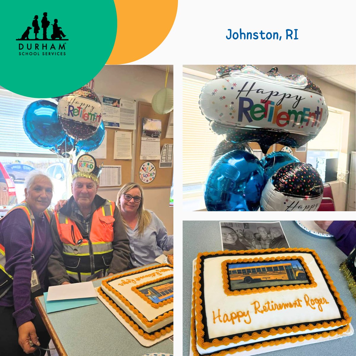 Although all good things must come to an end, it’s with great excitement that we wish Roger St. Pierre, from our Johnston, RI location, a very happy retirement after 19 years of employment. Thank you for your service, Roger!