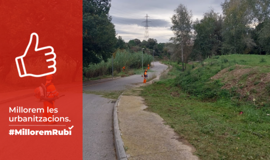 🌿 Continuen executant-se les tasques de desbrossament que duu a terme l’Ajuntament a través de la brigada de zones verdes de la Font del Ferro.

📍 Concretament, els treballs ara es duen a terme a Sant Muç.

✅ Millorem les urbanitzacions. Millorem Rubí.

#rubicity