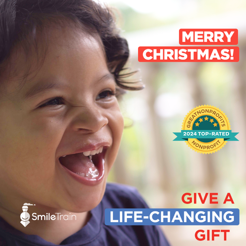 smiletrainuk's tweet photo. This Christmas, you can give more families than ever a reason to smile.

By supporting Smile Train, you help cover the costs of comprehensive cleft treatment, transforming a child’s life forever.